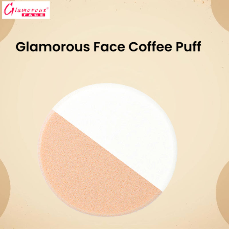 Glamorous Face Professional Makeup Puff Coffee Puff
