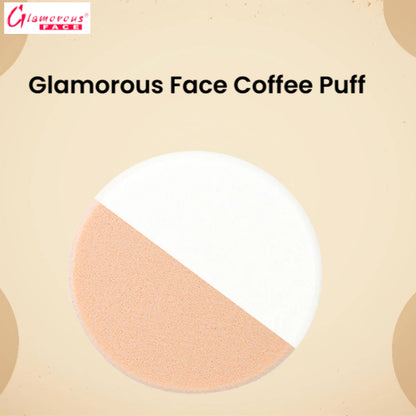 Glamorous Face Professional Makeup Puff Coffee Puff