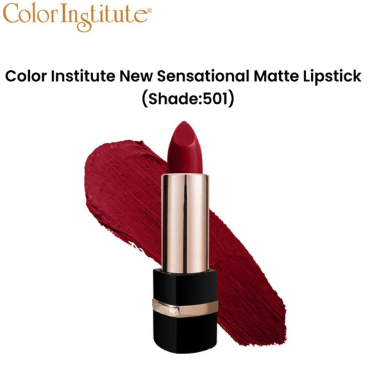 Color Institute New Sensational Matte Lipstick (Shade:501)