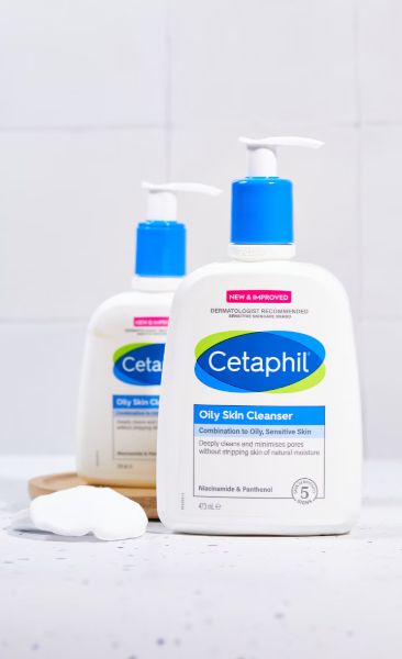 Cetaphil Oily Skin Cleansing Facial Cleanser 473ml