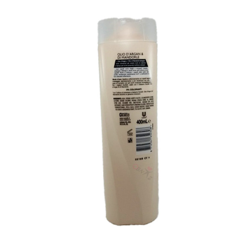 Sunsilk Ricarica Naturale OLIO D'ARGAN & MANDORLE Shampoo 400ml Made In Saudia Arabia