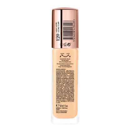 Bourjois Fabulous 24H Extreme Resist Full Coverage Foundation 120 Light Ivory