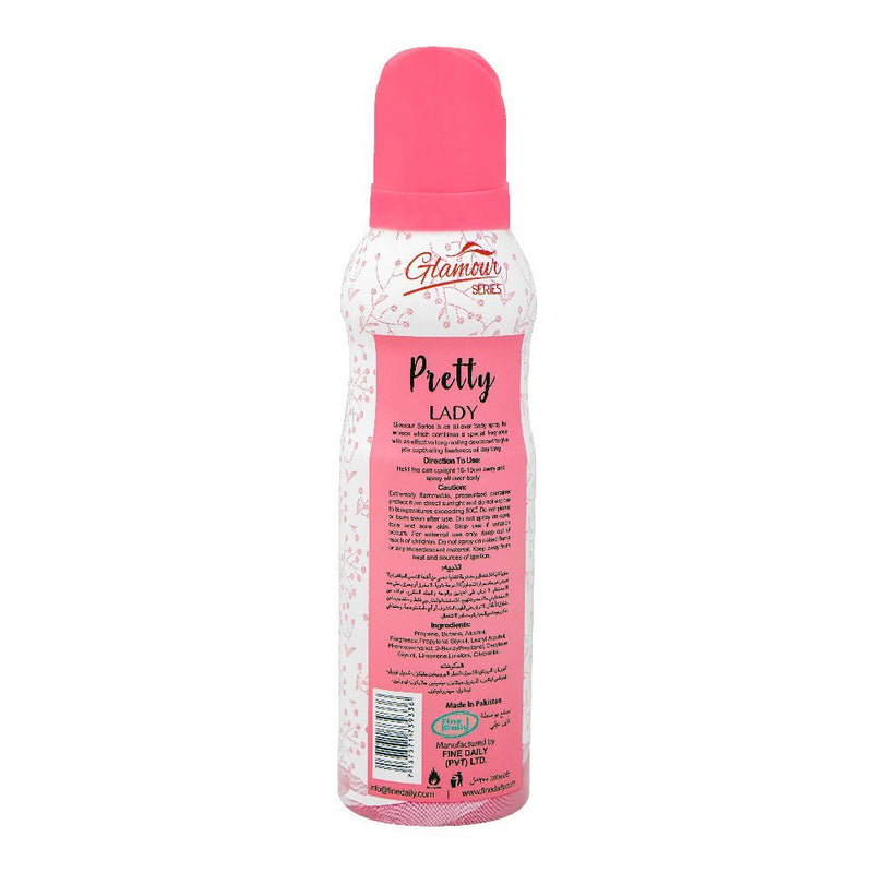 Glamour Series Pretty Lady Premium Perfume 200ml - Long Lasting Luxury Fragrance for Women, Soft & Elegant Scent
