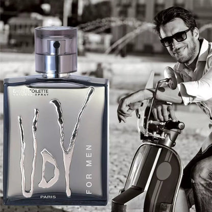 Ulric De Varens Paris UDV Eau de Toilette 100ml for Men - Long Lasting Fresh Masculine Fragrance Spray