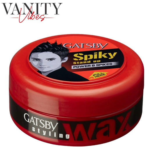 Gatsby Power & Spikes Styling Wax (Red) (Jar) 25G