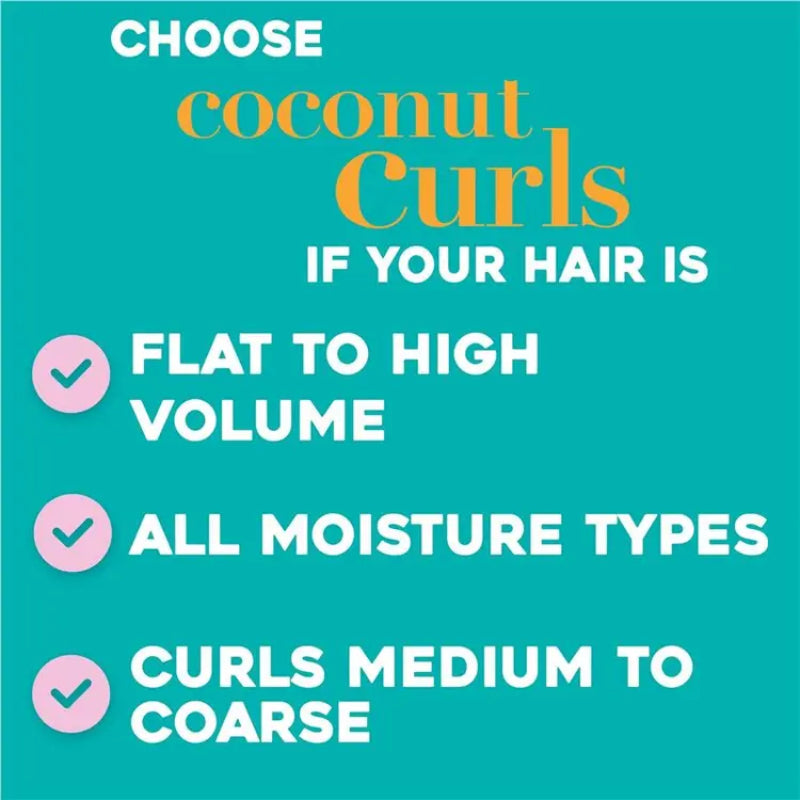 Ogx Quenching + Coconut Curls Bounce & Shine Shampoo 385ml