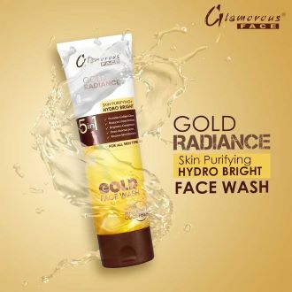 Glamorous Face 5 in 1 Gold Radiance Face Wash 100gm