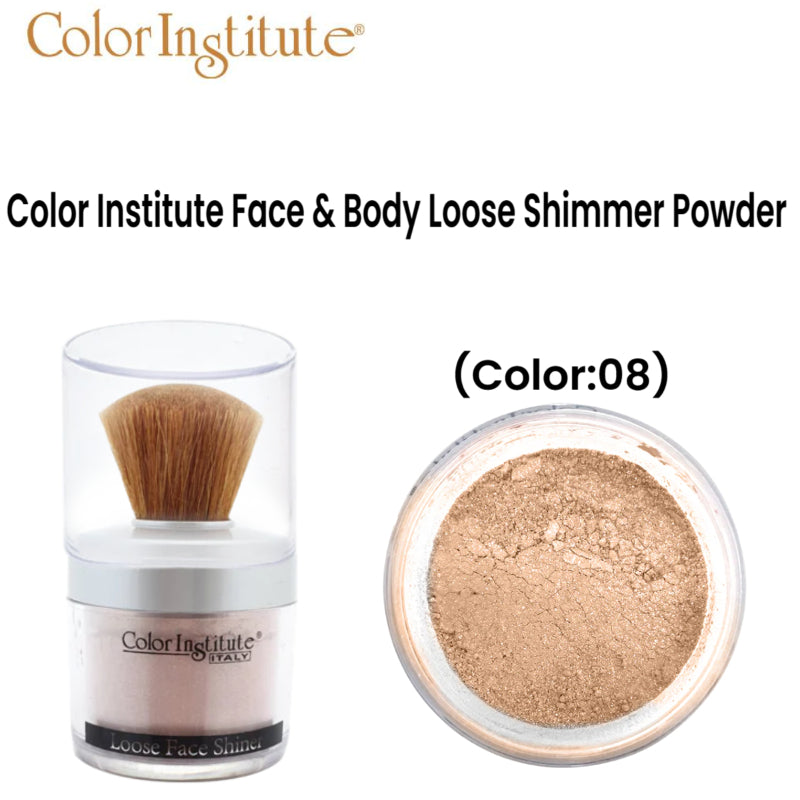 Color Institute Face & Body Loose Shimmer Powder (Color:08)