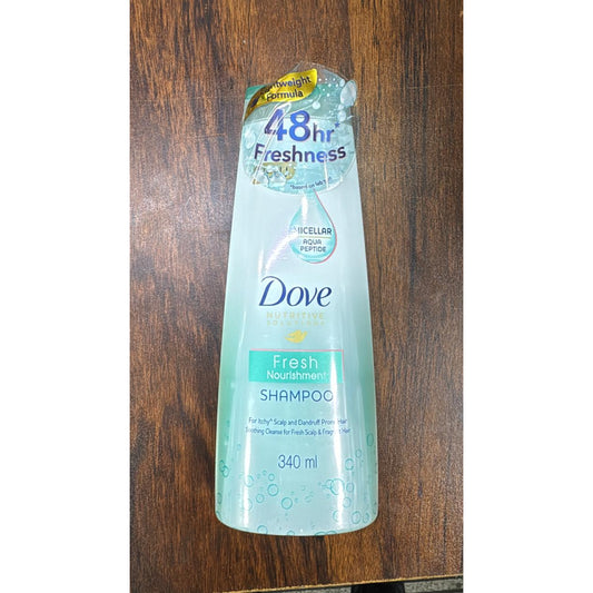 Dove Nutritive Solutions 48hr Freshness Fresh Nourishment Shampoo 340ml