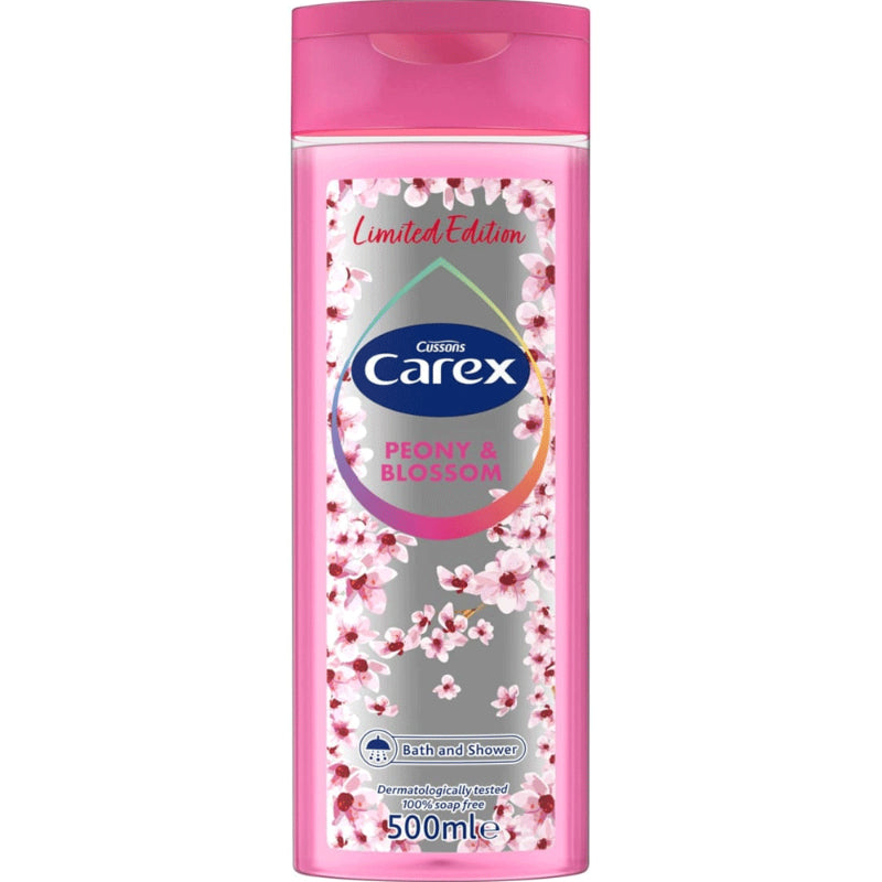 Cussons Carex Peony & Blossom Bath And Shower 500ml