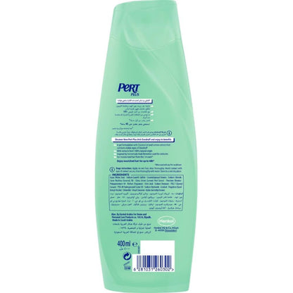 Pert Plus Anti-Dandruff Shampoo With Coconut Oil And Lemon Extract 400ml