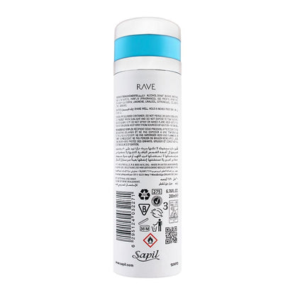 Rave by Sapil Body Spray 200ml for Men