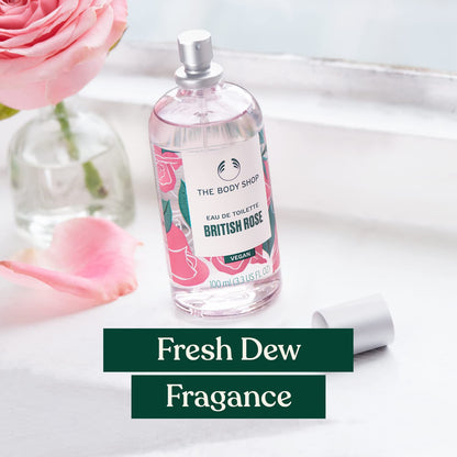 The Body Shop British Rose Eau De Toilette 100ml