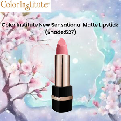 Color Institute New Sensational Matte Lipstick (Shade:527)