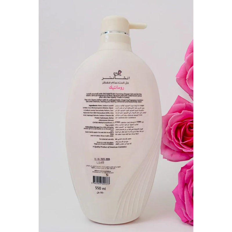 ENCHANTEUR SHOWER GEL ROMANTIC 550ml