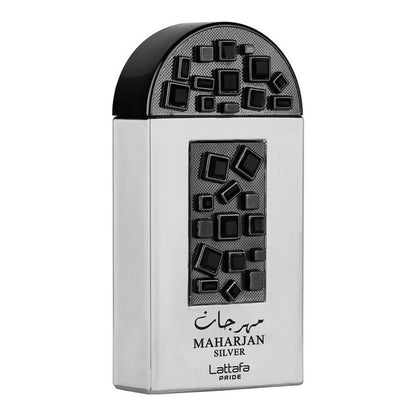 Lattafa Pride Maharjan Silver EDP 100ml | Men’s Perfume | Long Lasting Arabic Fragrance