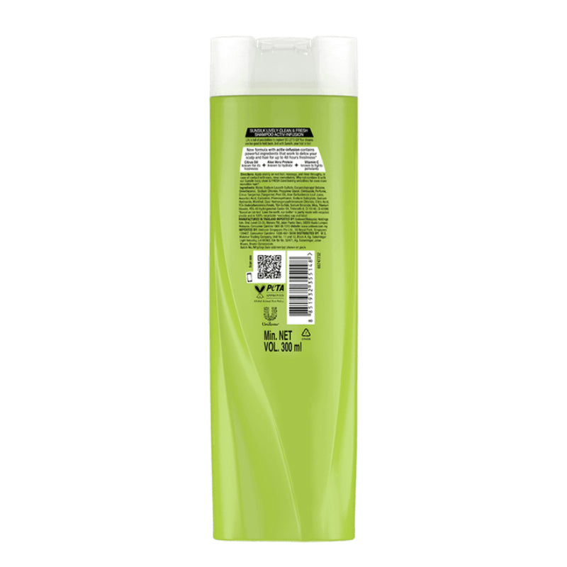 Sunsilk Lively Clean & Fresh Shampoo 300ml