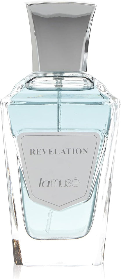 La Muse Revelation Eau de Parfum 100ml - Long Lasting Original Woody & Spicy Masculine Fragrance for Men