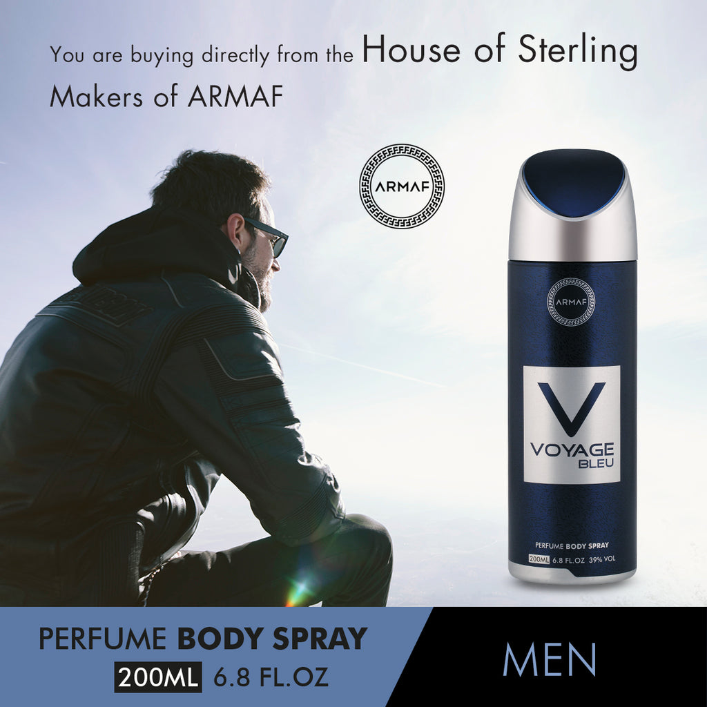 Armaf Voyage Bleu Perfume Body Spray 200ml for Men