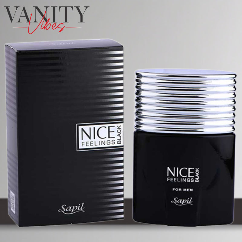Nice Feelings Black by Sapil Eau de Toilette 75ml for Men
