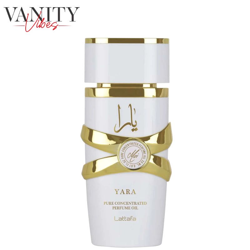 Lattafa Yara Moi Concentrated Perfume Oil 20ml - Long Lasting Original Creamy Sweet Fragrance for Women