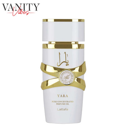 Lattafa Yara Moi Concentrated Perfume Oil 20ml - Long Lasting Original Creamy Sweet Fragrance for Women