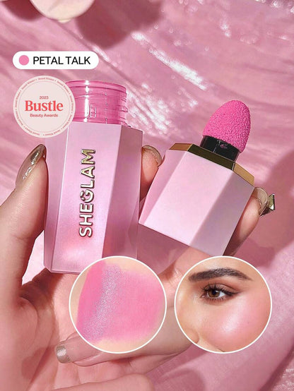 She Glam Sheglam Color Bloom Liquid Blush in Shade Petal Talk 5.2 ml Natural Flush & Long-Lasting Glow
