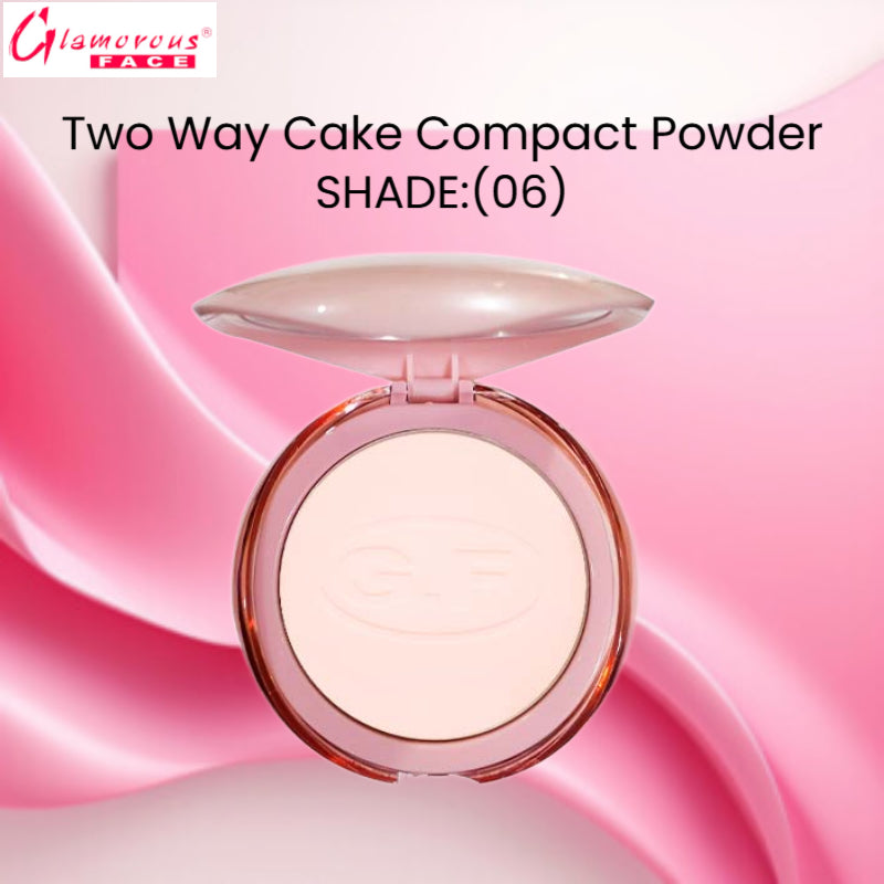 Glamorous Face Two Way Cake Compact Powder (Shade:06)