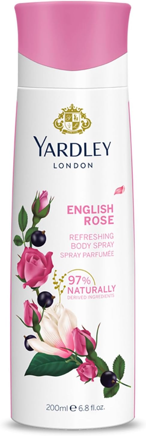 Yardley English Rose For Women Refreshing Body Spray 150ml