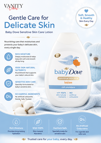 Dove Baby Dove Rich Moisture Body Lotion 400ml