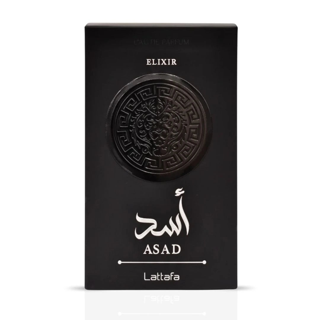 Lattafa Asad Elixir Eau de Parfum 100ml - Long Lasting Original Masculine Fragrance for Men