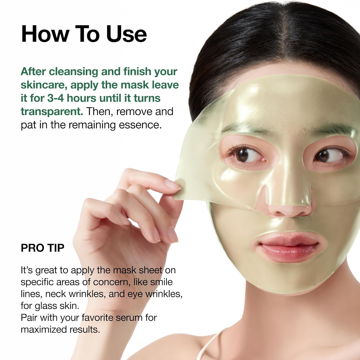 Anua Heartleaf 70+ Hyaluron Collagen Mask 38 g Soothing Hydration & Skin Repair (K Beauty)