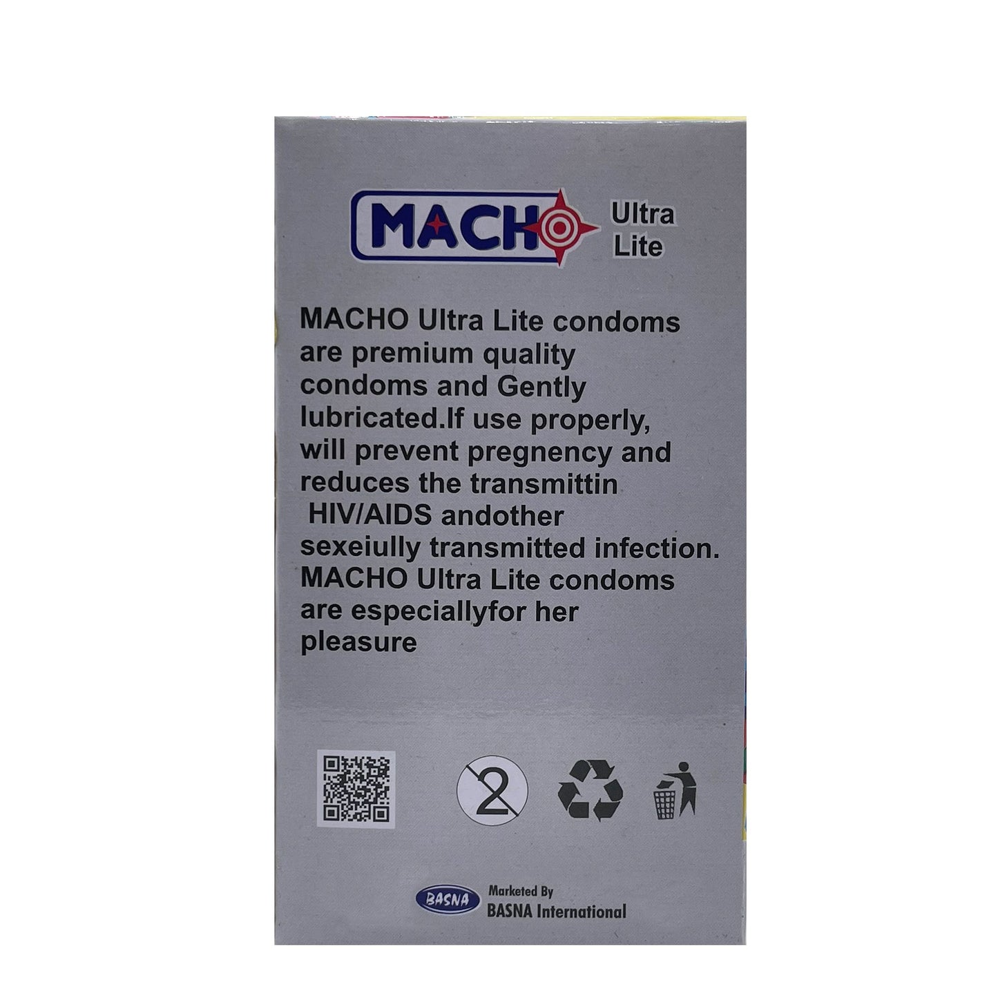 Inno Macho Premium Ultra Light Condom Pack of 6 - 18pcs