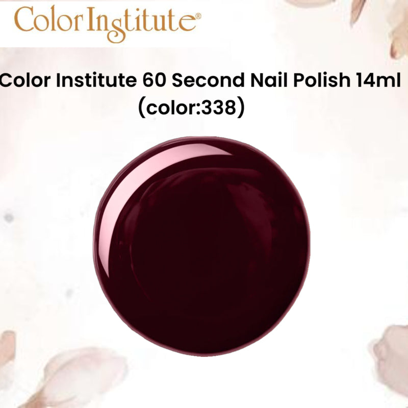 Color Institute 60 Second Nail Polish 14ml (color:338)