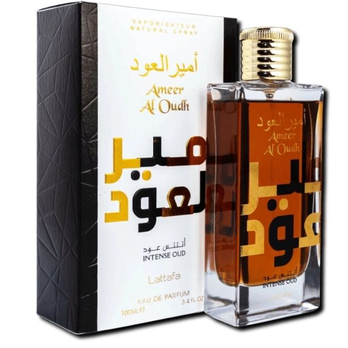 Aris Perfumes Ameer Al Oudh Intense Oud - 100ml - Eau de Parfum - by Lattafa Perfume