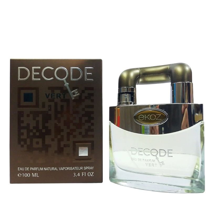 EKOZ Decode Vert Eau de Parfum 100ml for Women