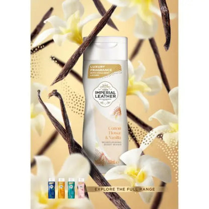 Imperial Leather Cotton Flower & Vanilla Orchid Moisturising Body Wash 250ml