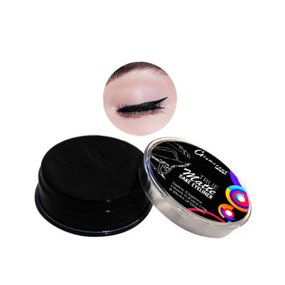 Glamorous Face Cake Eyeliner (MIDNIGHT BLACK)