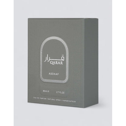 Lattafa Asdaaf Qarar Eau De Parfum 80ml – Long Lasting Original Elegant Unisex Fragrance for Men & Women