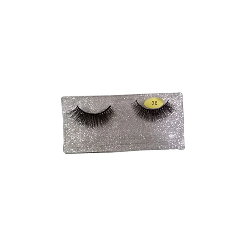 Glamorous Face 8D Mink Hair Eyelashes 10 Pieces (GF 8066)