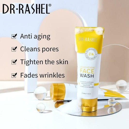 Dr. Rashel Vitamin C Brightening Face Wash 100 g Radiance Boost & Gentle Cleansing