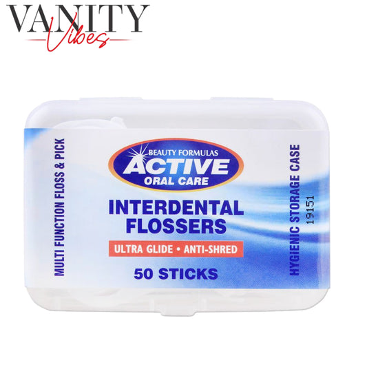Beauty Formulas Active Ultra Glide & Anti Shred Interdental Flossers 50S