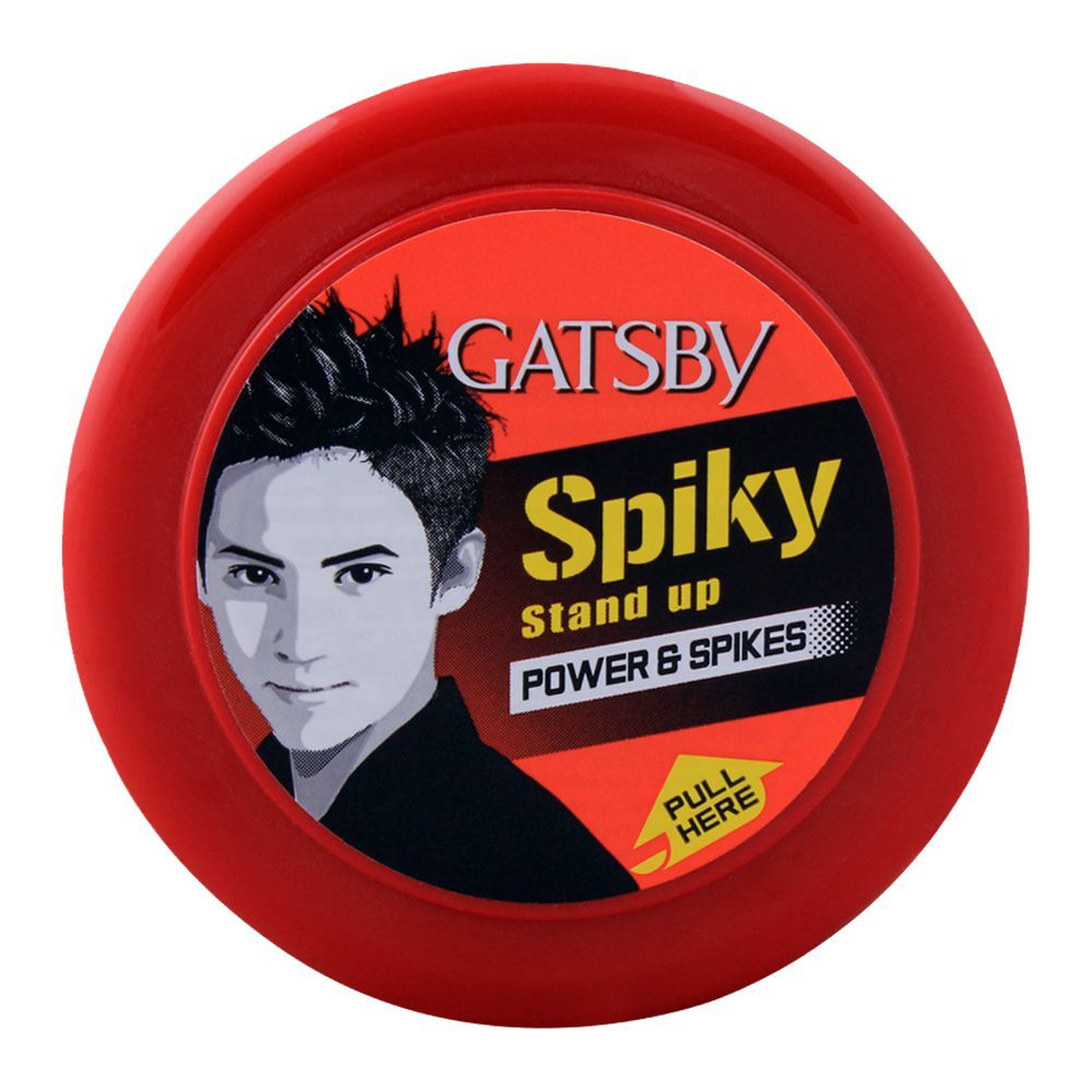 Gatsby Power & Spikes Styling Wax (Red) (Jar) 25G