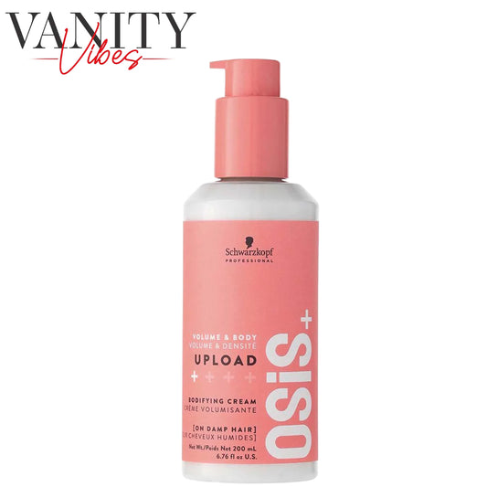 Schwarzkopf Professional Osis+ Upload Bodifying Hair Cream 200ml Volumizing & Lightweight Styling