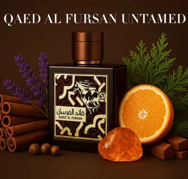 Lattafa Qaed Al Fursan Untamed Eau de Parfum 100ml Long Lasting Arabian Perfume for Men & Women