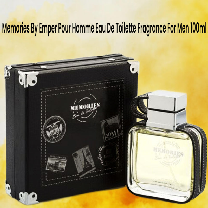 Memories by Emper Pour Homme Eau de Toilette Fragrance for Men 100ml