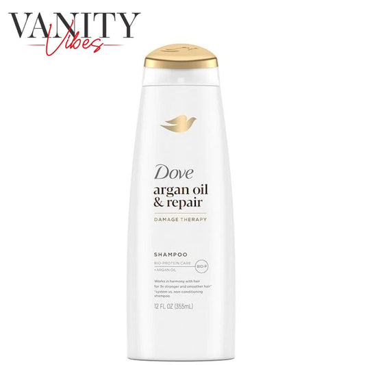 Dove Argan Oil & Repair Damage Therapy Shampoo 355ml