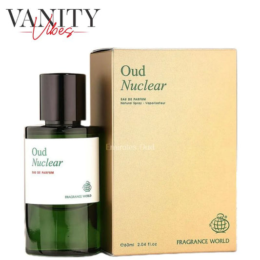 Oud Nuclear By Fragrance World Eau De Parfum 60ml For Men & Women