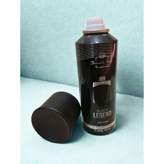 Brand’s Next Black Legend Pour Homme Perfume Body Spray 200ml Long-Lasting Masculine Fragrance