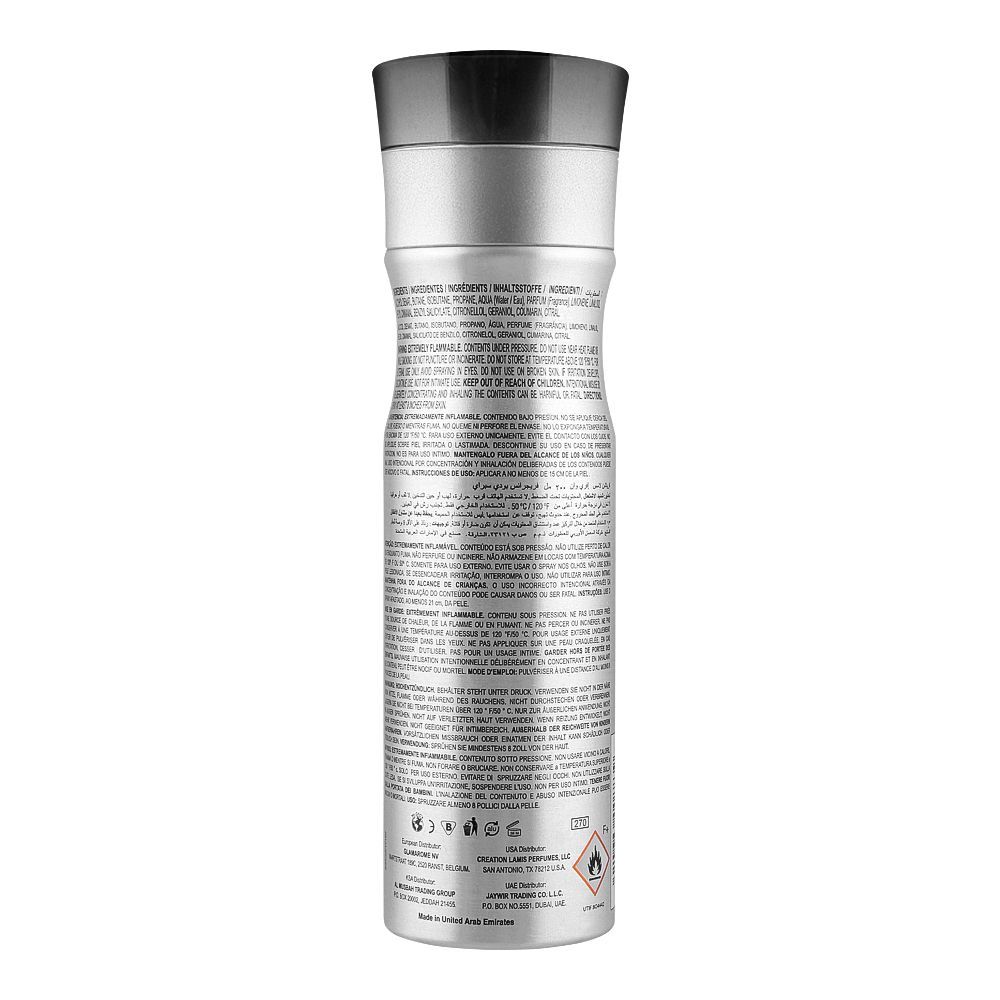 Everyone Lamis Creation Perfumed Body Spray 200ml Long-Lasting Fresh & Versatile Fragrance